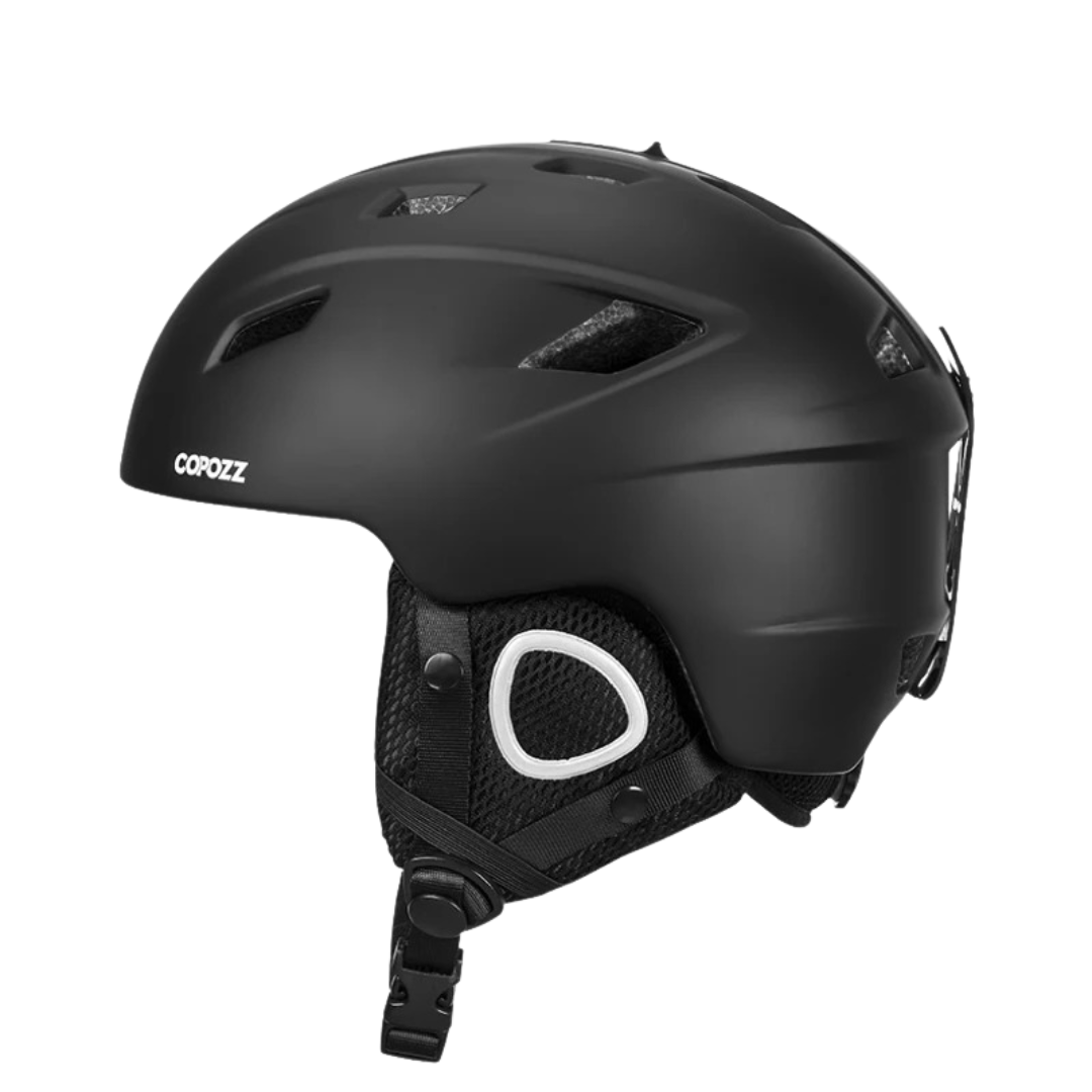 Ski Helmet with Half Shell – AlpenGuard