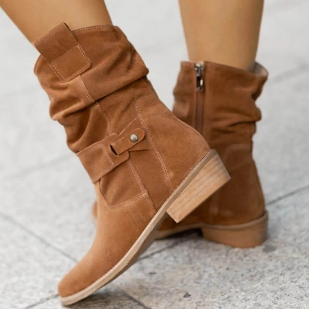 Boots – EverLuxe Suede Slouch Boots