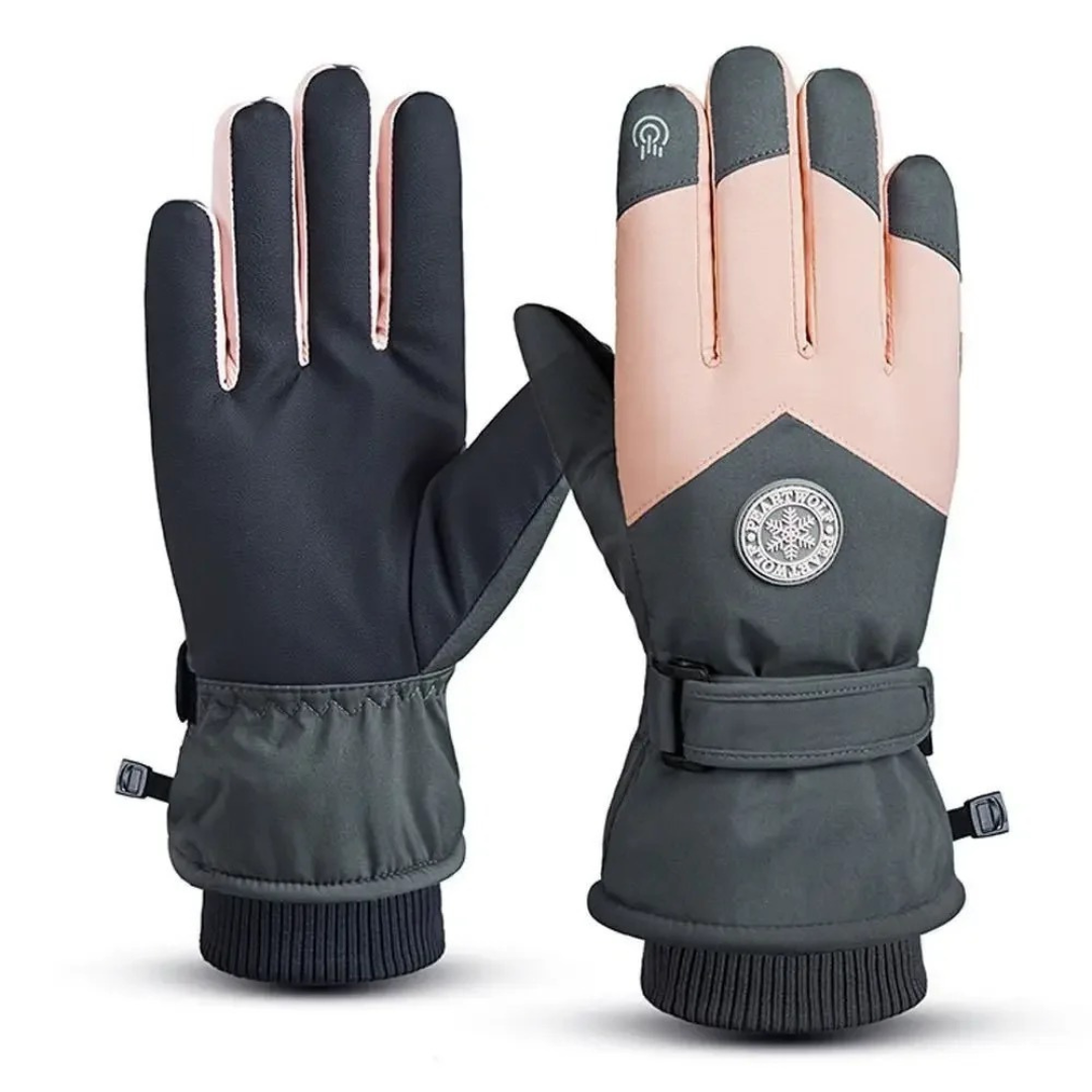 Unisex Waterproof Touchscreen Ski Gloves – FrostGriff