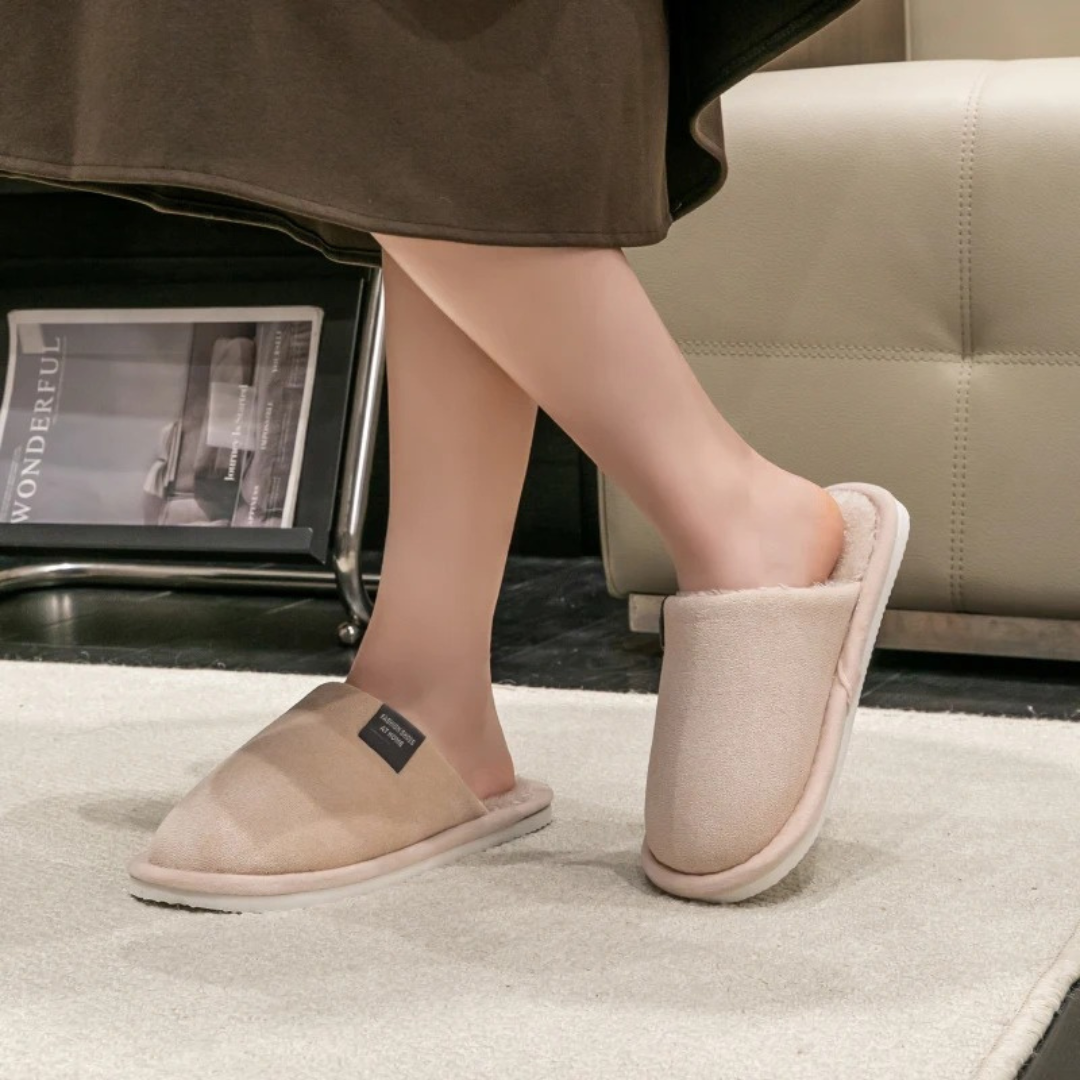 Slipper for Women – SoftStep Faux Suede Indoor Winter Slippers