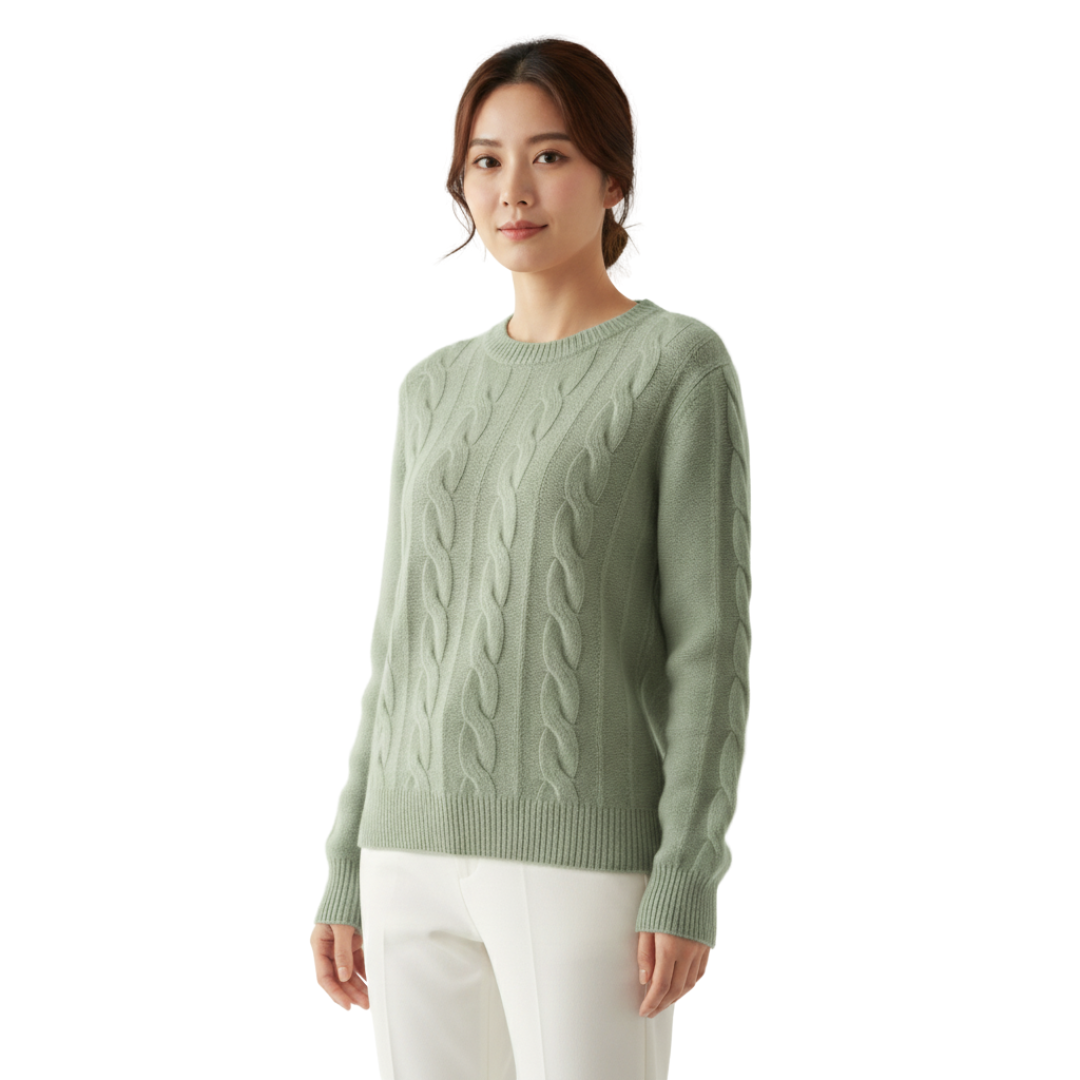 Nordspur | SoftKnit Cable Sweater