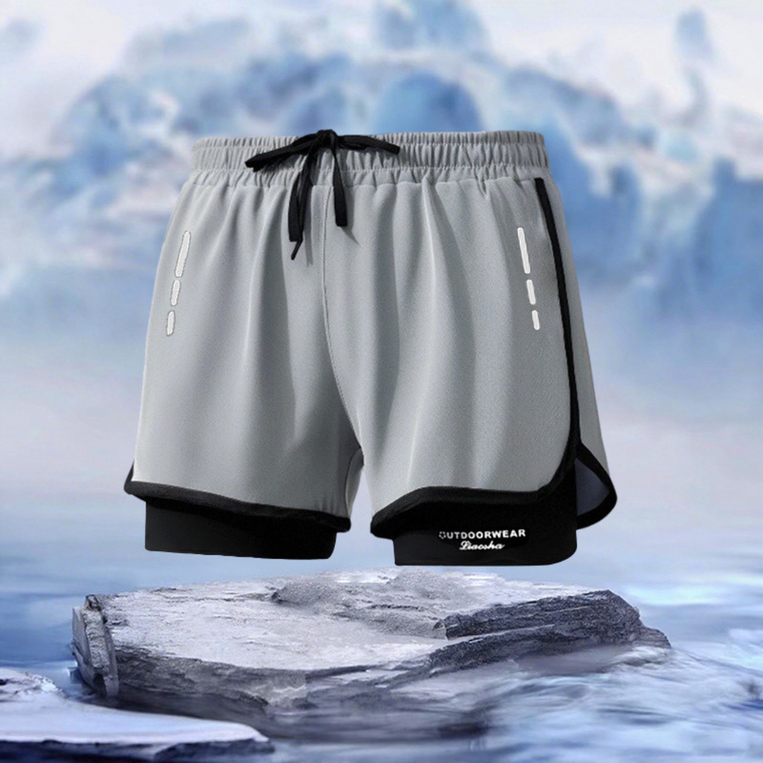 Nordspur | Veltoro Two In One Running Shorts