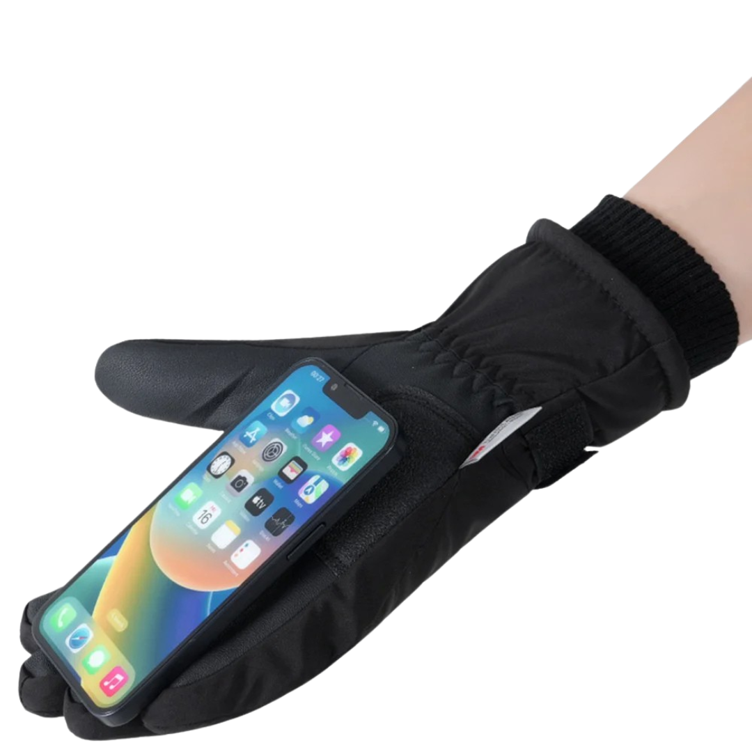 Waterproof Ski Gloves & Touchscreen – FrostGrip Pro
