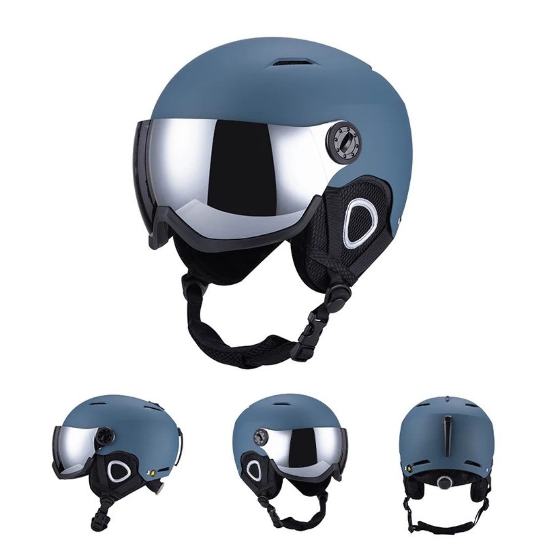 Ski Helmet with Visor – FrostGuard Pro