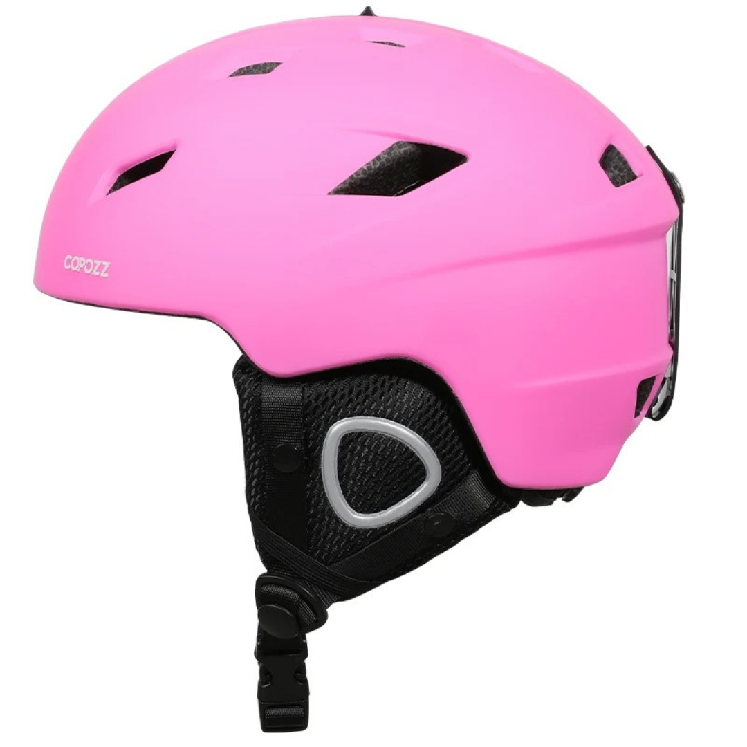 Ski Helmet with Half Shell – AlpenGuard