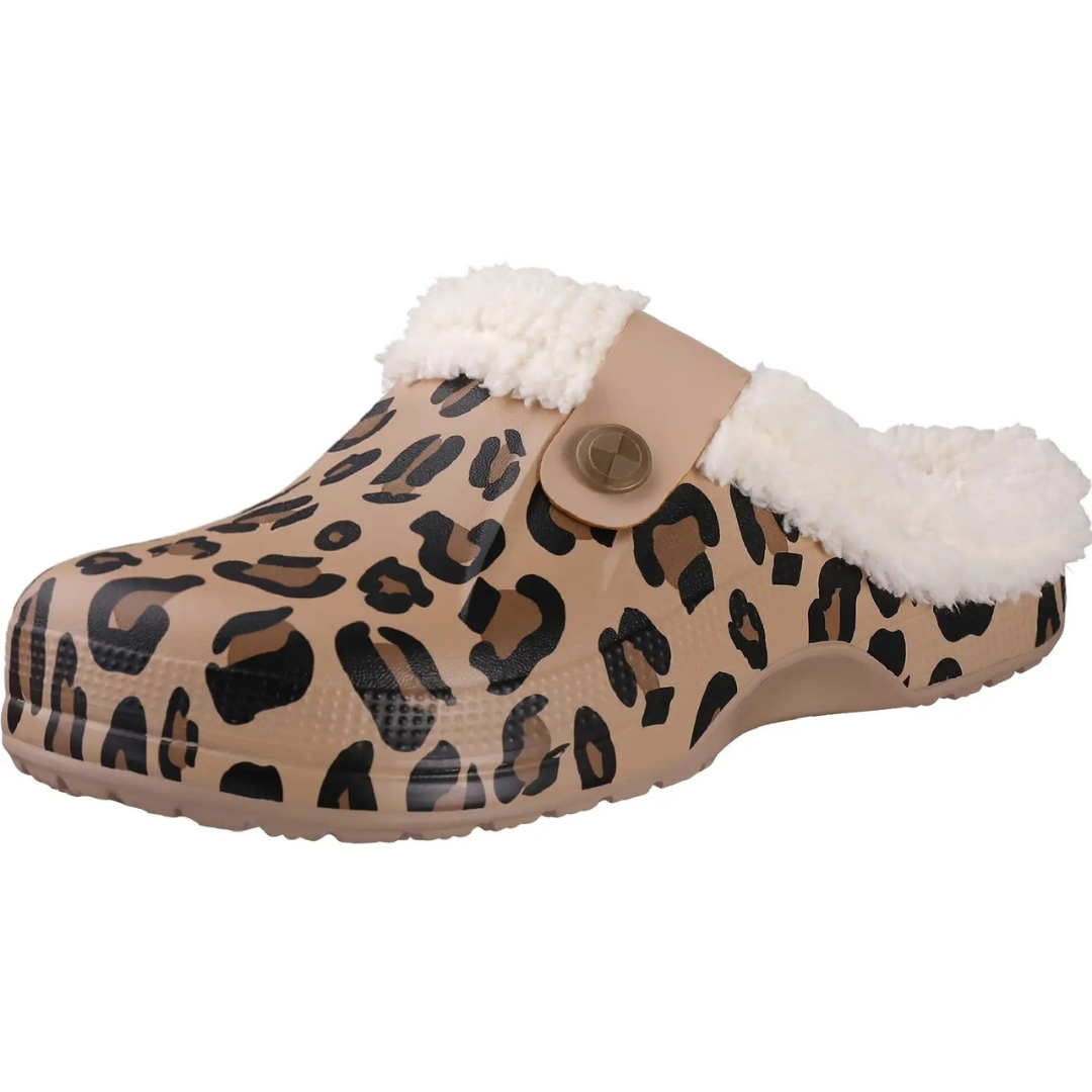 Slipper with Waterproof Sole & Plush Lining – CosyStep Winter Clogs