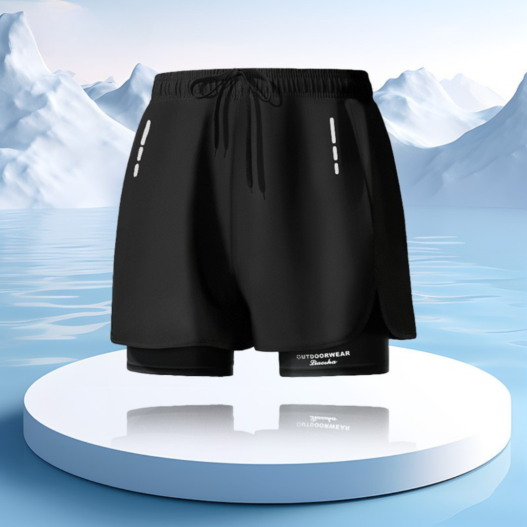 Nordspur | Veltoro Two In One Running Shorts