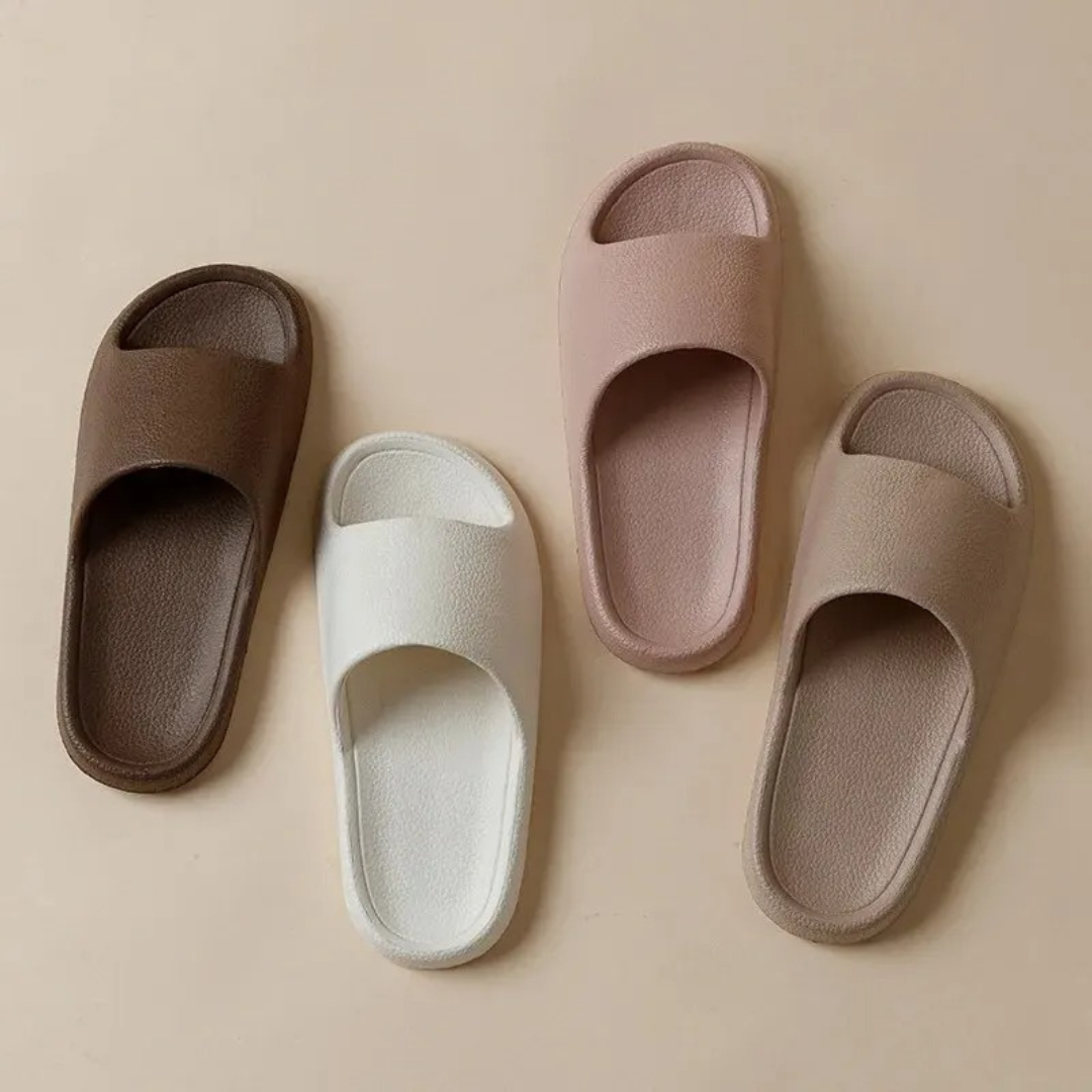 Slippers for Indoor Use with EVA Comfort & Massage Sole – CloudEase Slides