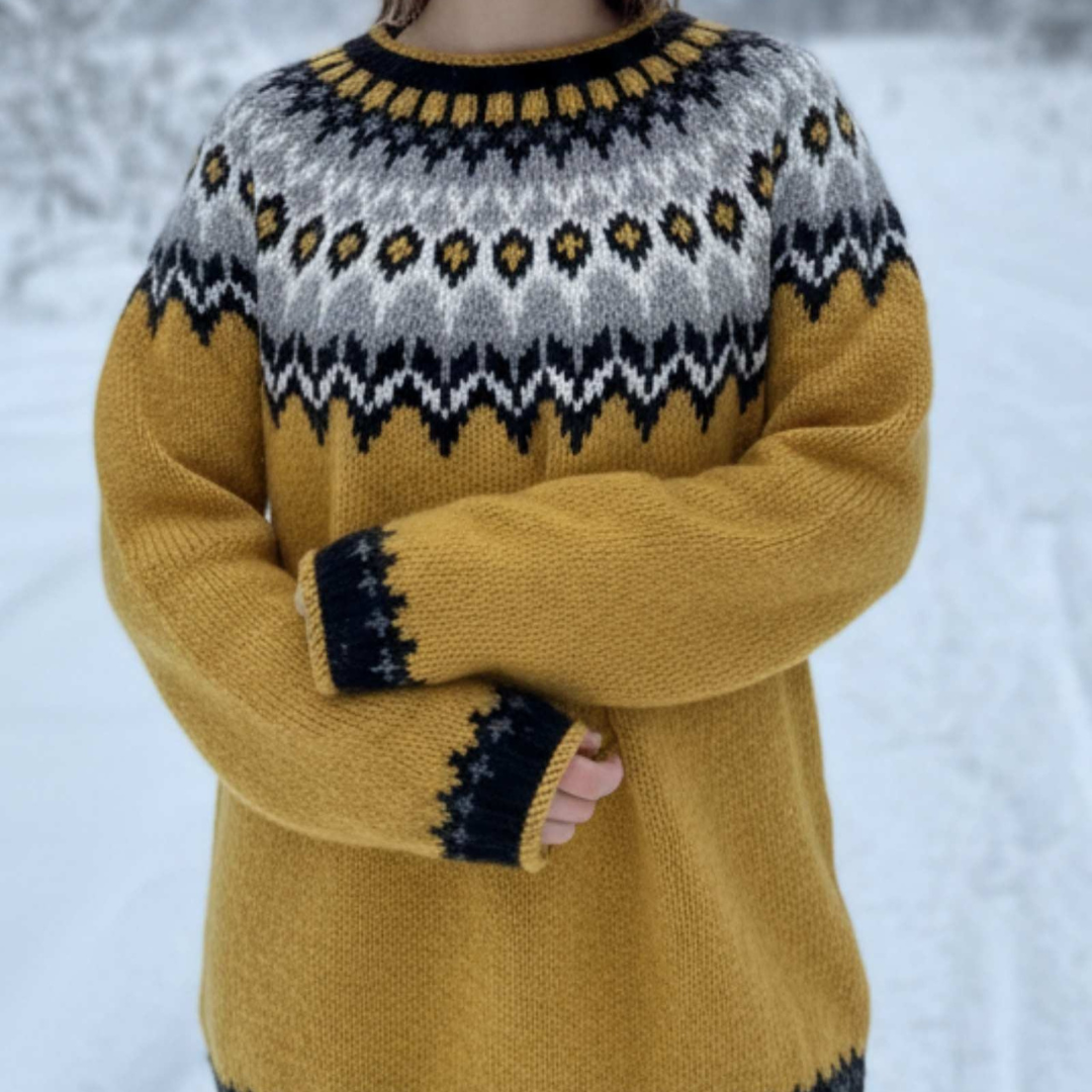 Nordic Knit Jumper – WinterHaven Pullover
