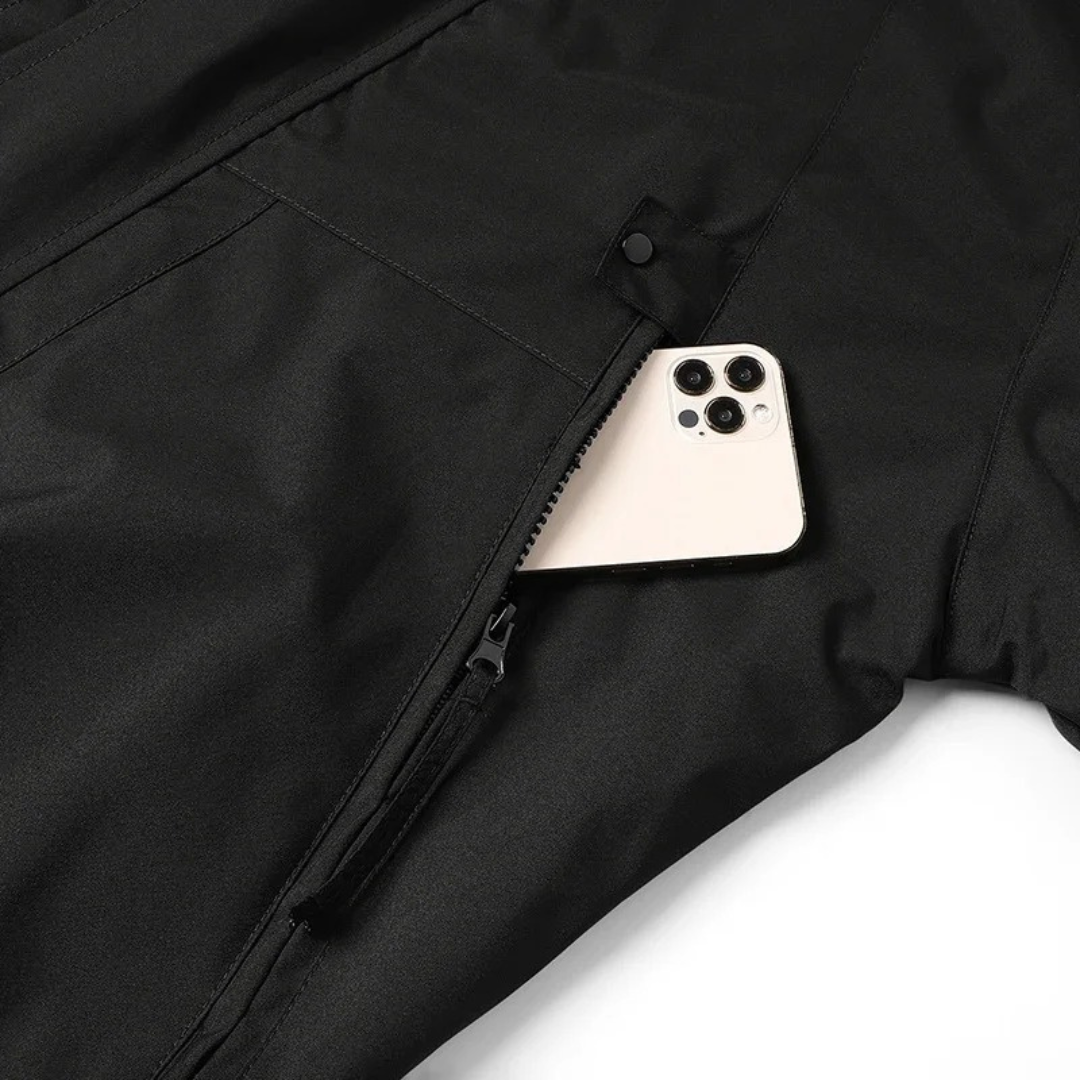 Unisex Waterproof Windbreaker – Lightweight Outdoor Rain Jacket