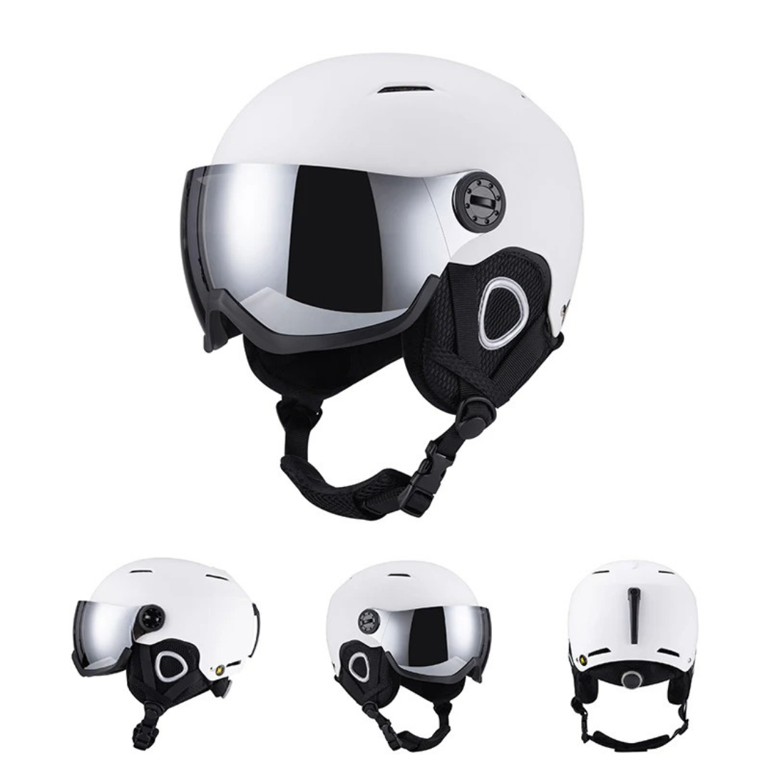 Ski Helmet with Visor – FrostGuard Pro