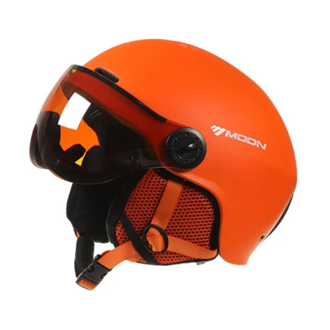 Ski Helmet with Visor – SnowGuard Pro