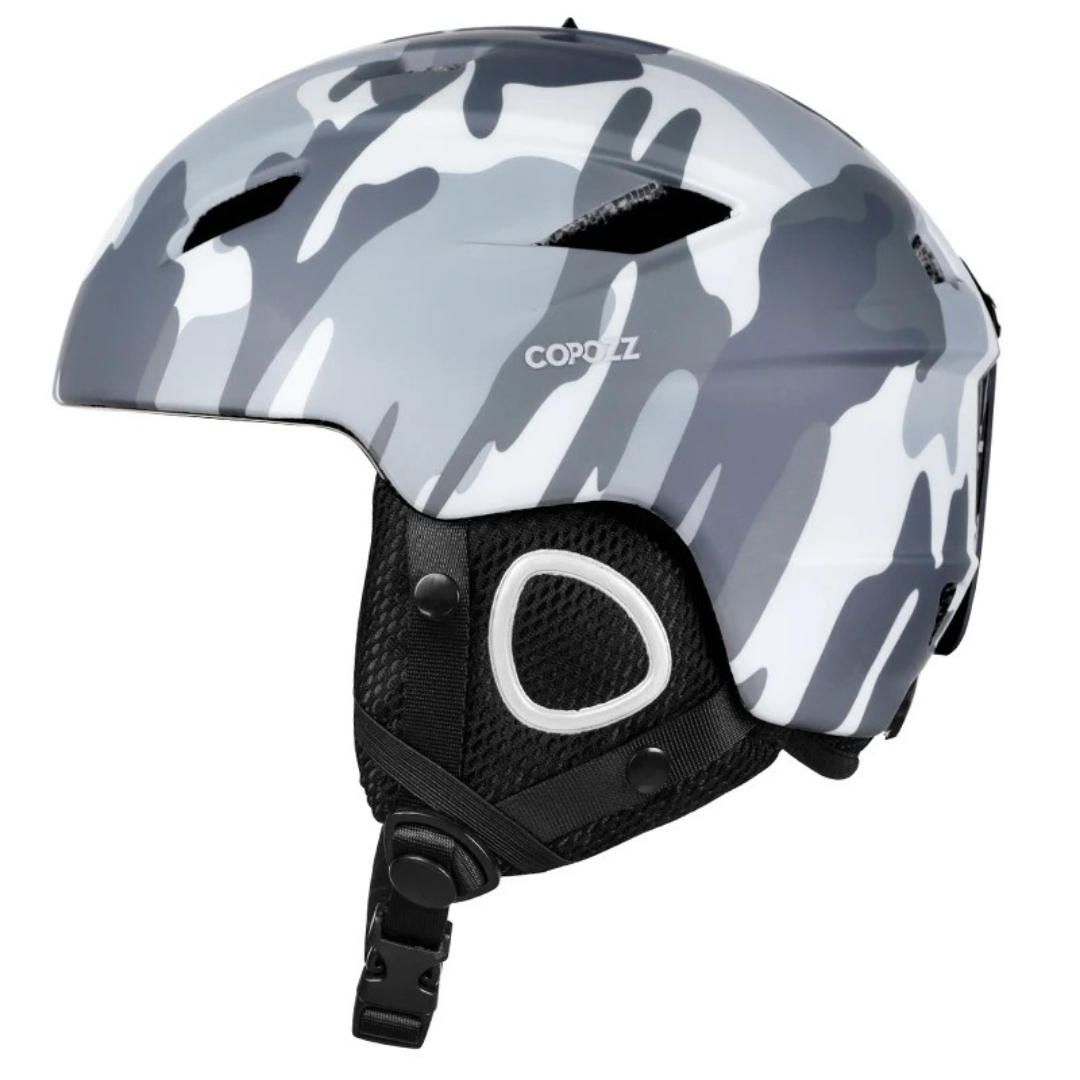 Ski Helmet with Half Shell – AlpenGuard