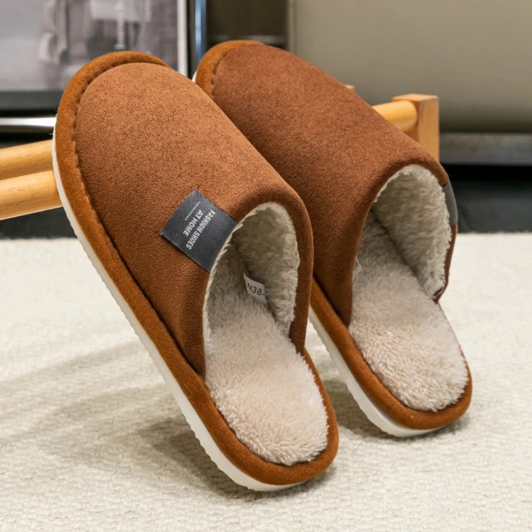 Slipper for Women – SoftStep Faux Suede Indoor Winter Slippers