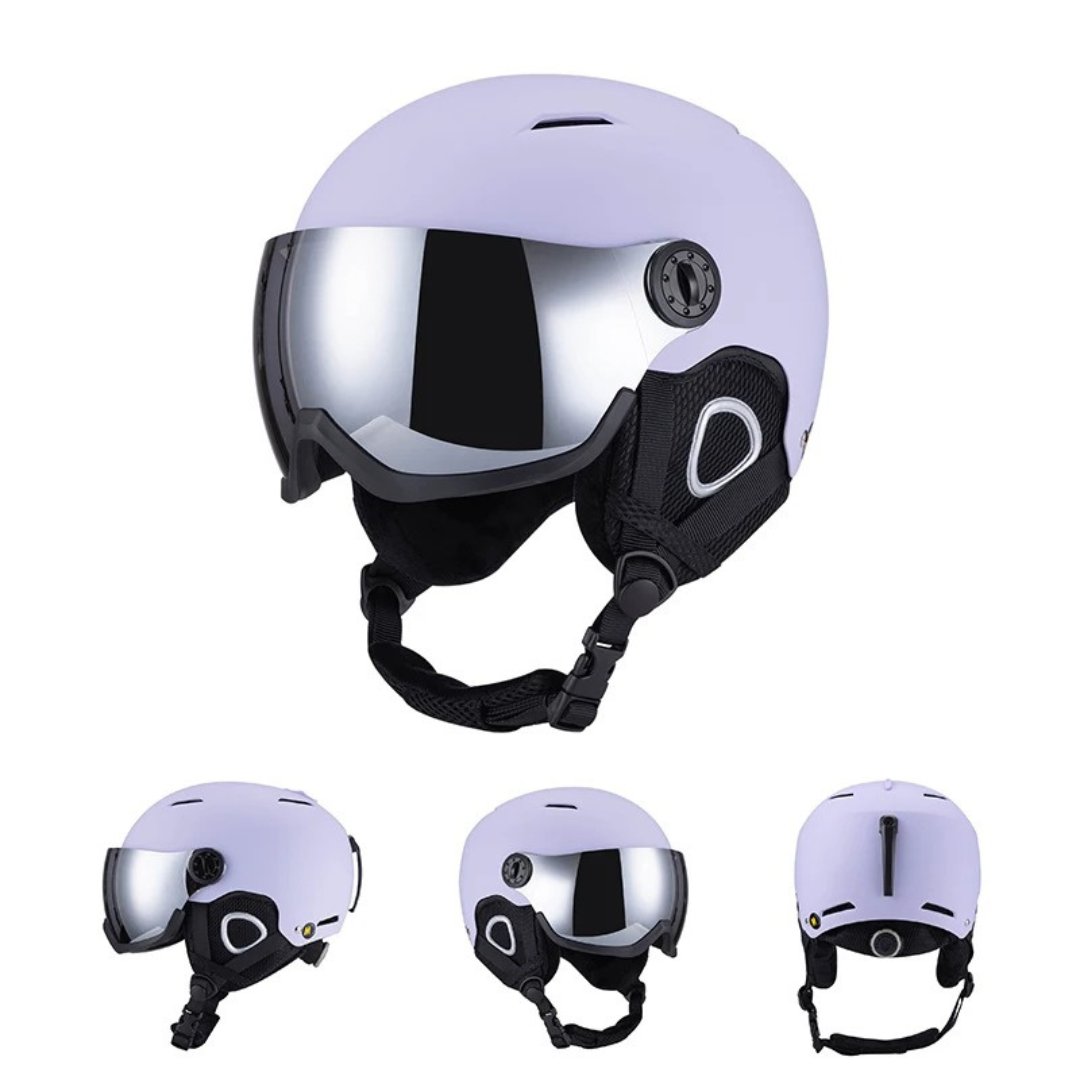 Ski Helmet with Visor – FrostGuard Pro