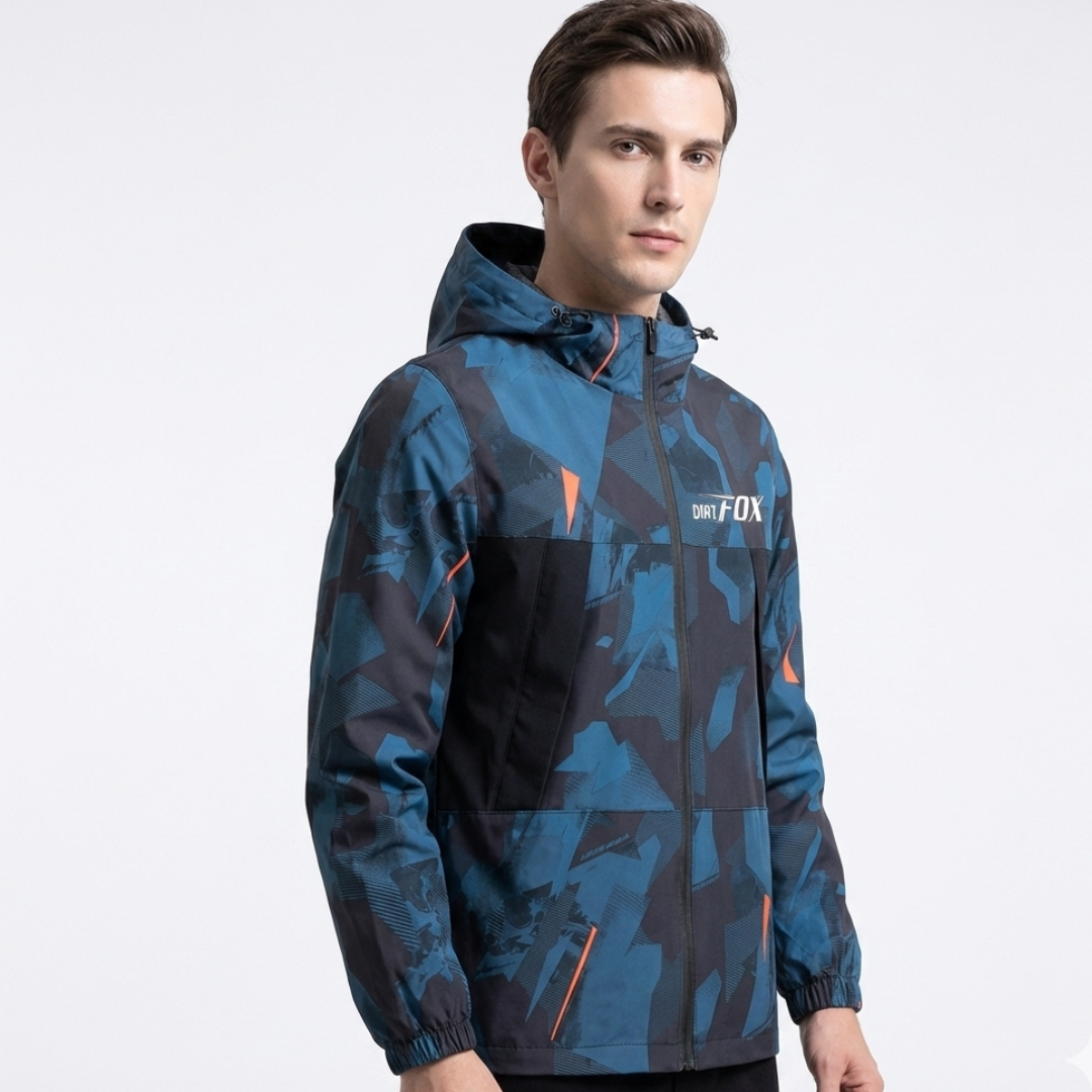 Nordspur | VeloGuard Hooded Cycling Wind Jacket