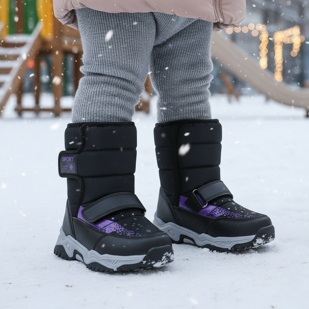 Baby Winter Boots – SnowPaw Children’s Mid-Calf Anti-Slip Shoes