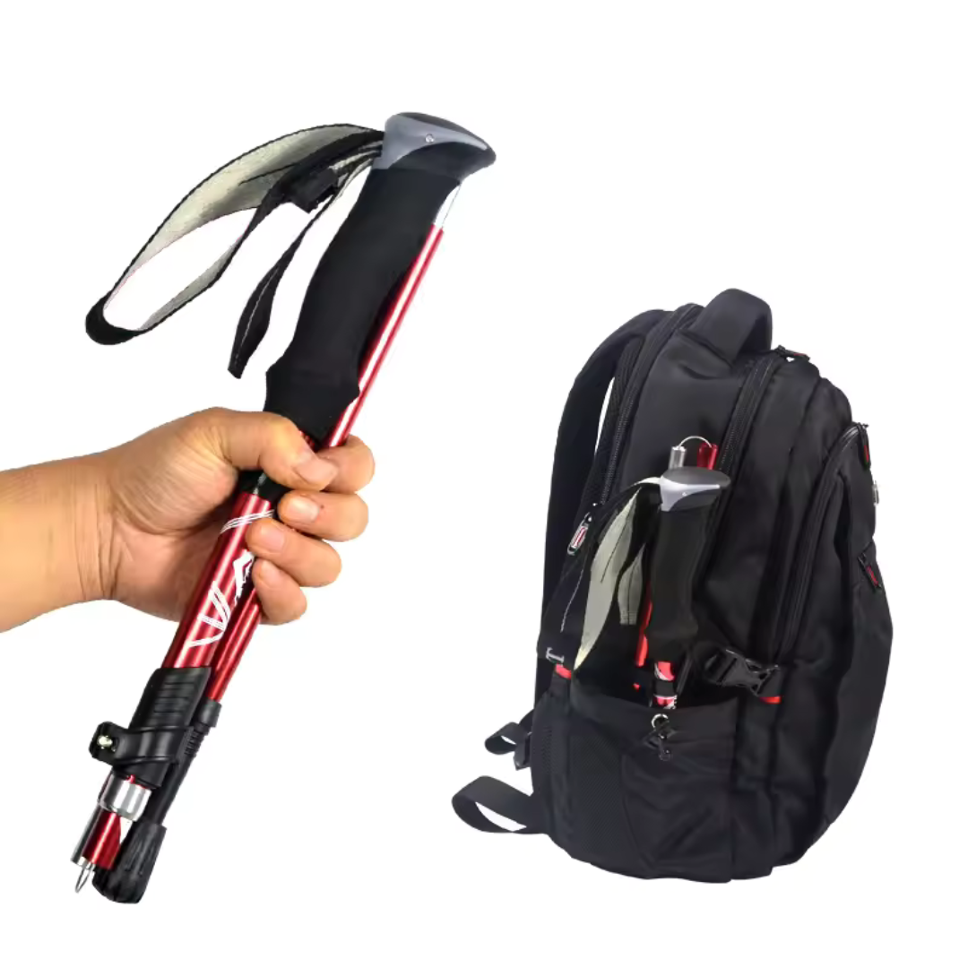 Folding Trekking Pole 5-Piece, Ultra-Light & Adjustable – PeakLite Fold