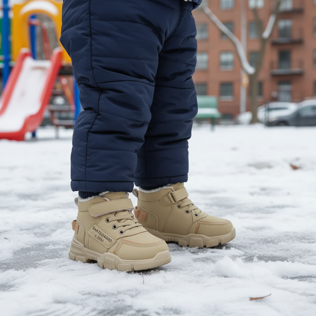 Baby Winter Shoes – TrailHug Children’s Plush Hiking Boots