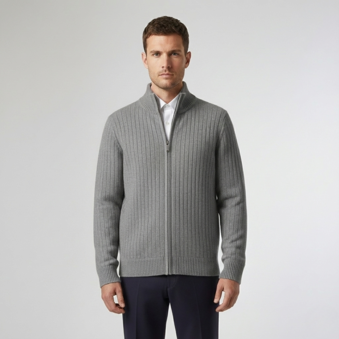 Nordspur | Full Zip Merino Cardigan