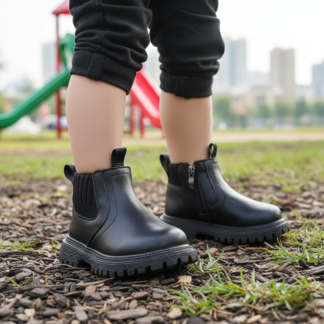 Baby Shoes Waterproof Leather Ankle Boots – MudMate Children’s Boots