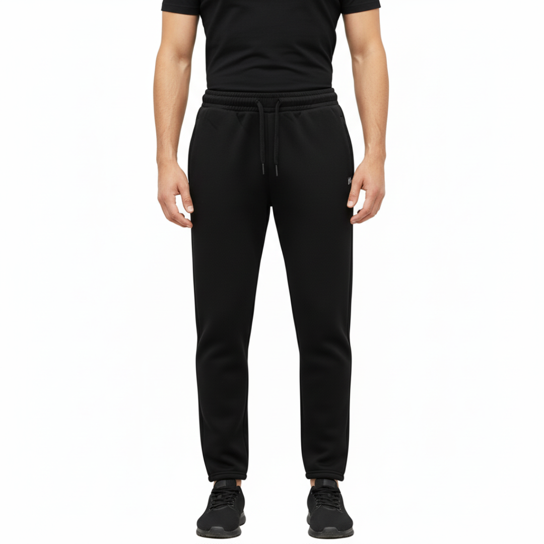 Men’s Fleece Joggers – Thermal Plus-Size Winter Trousers