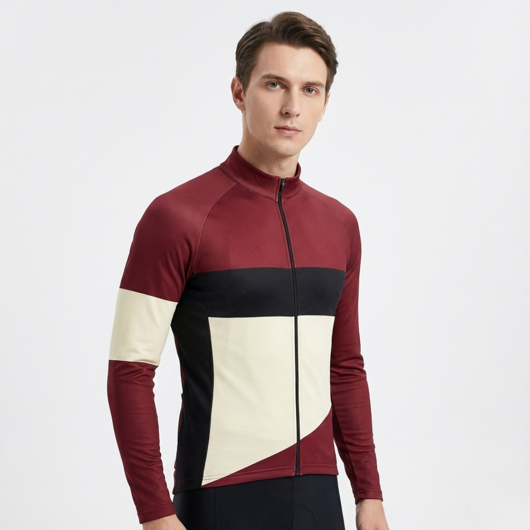 Nordspur | VeloTherm Men Long Sleeve Cycling Jersey