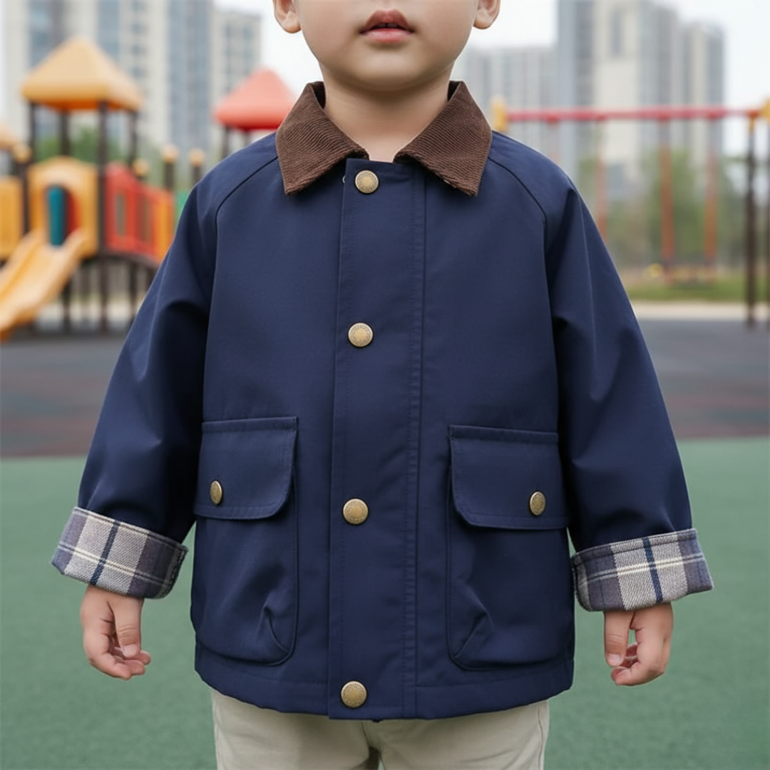 Baby Jacket – LittleGent Children’s Smart Cotton Pocket Coat