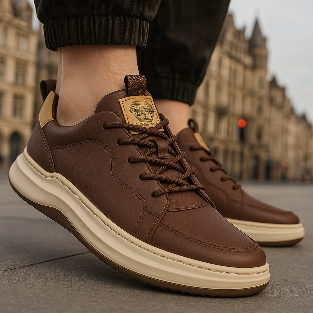 Leather Sneakers β Hudson Luxe Walkers