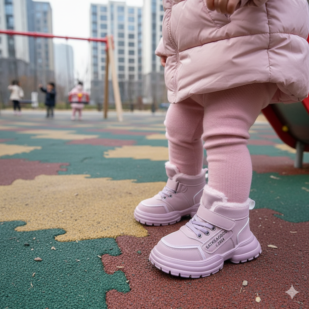 Baby Winter Shoes – CloudTrek Children’s Ankle Boots with Plush Lining