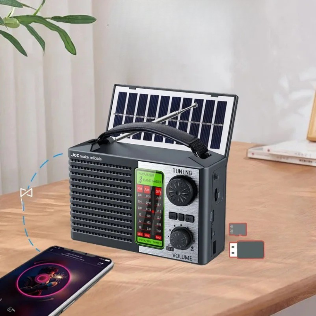 Nordspur | Radiantro Portable Solar Rechargeable Radio