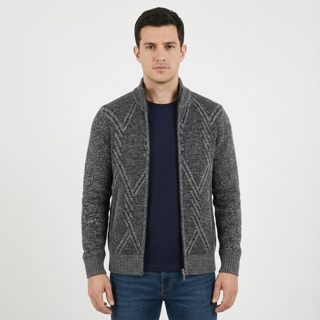 Nordspur | Full Zip Knit Cardigan