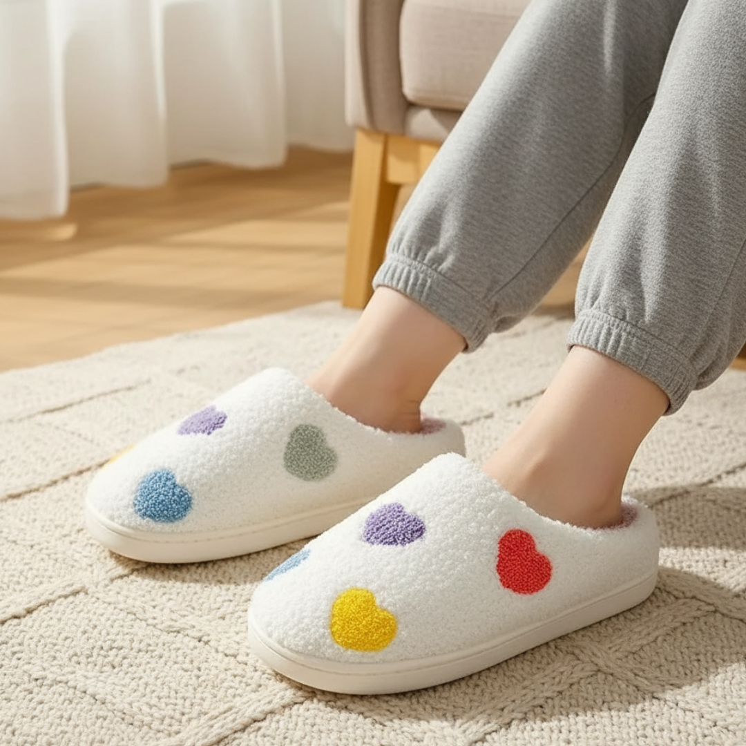 Slipper Ladies Winter – CosyHeart Soft Sole Indoor Slippers