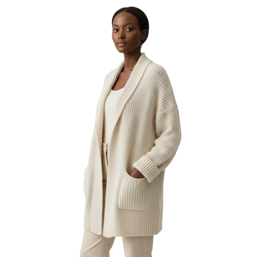 Nordspur | IvoryLoom Longline Cardigan