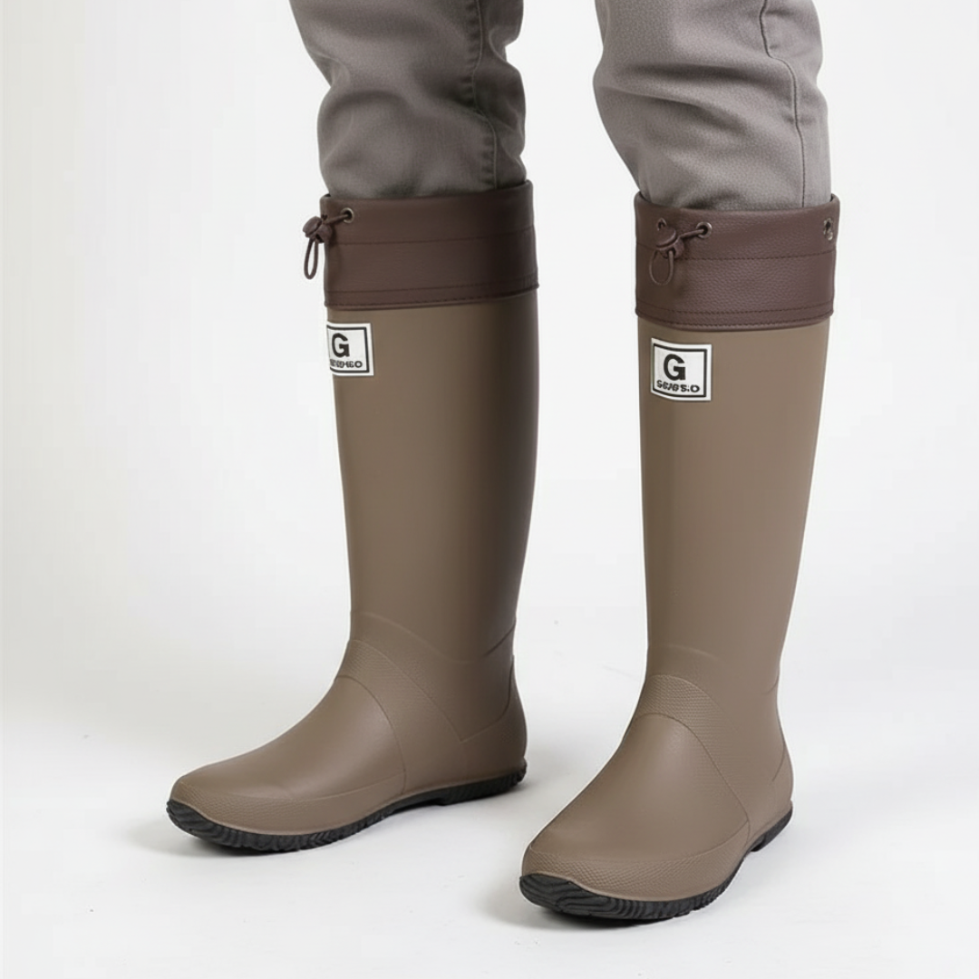 Rain Boots for Men – StormWade Knee-High Waterproof Boots
