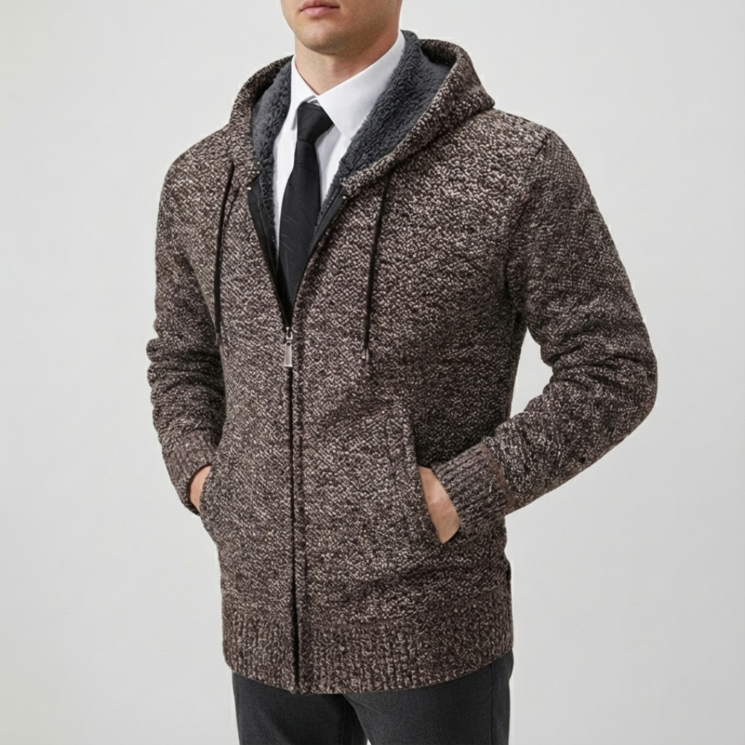 Nordspur | Men Casual Zip Cardigan