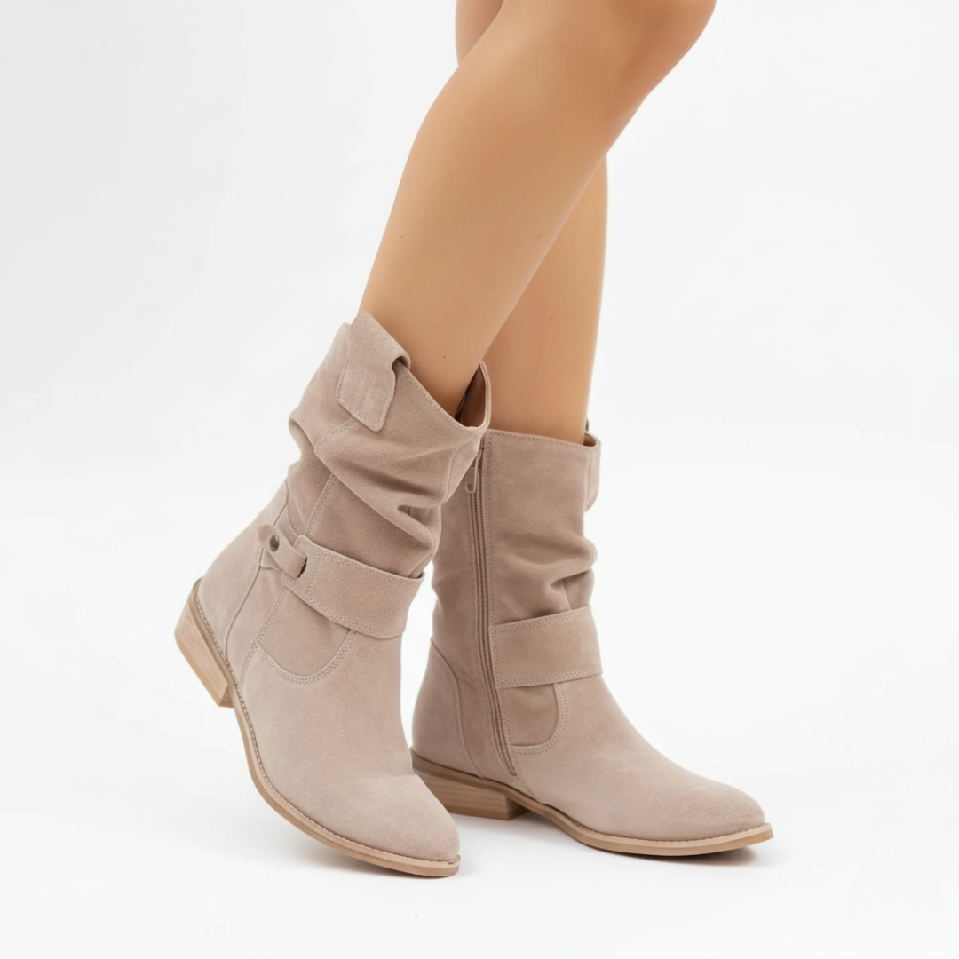 Nordspur | VelvetCrest Slouch Boots