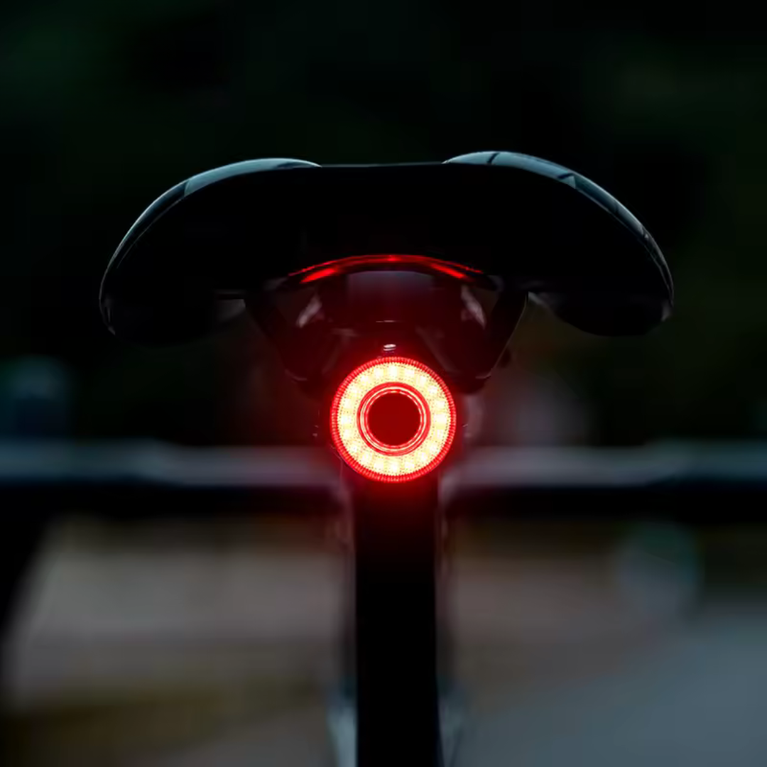 USB-C Bicycle Rear Light with Aluminium Housing & Dimmer – VisionRide Pro