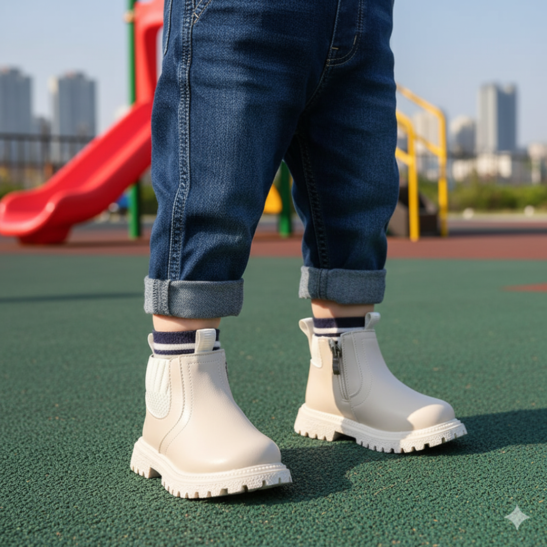 Baby Shoes Waterproof Leather Ankle Boots – MudMate Children’s Boots