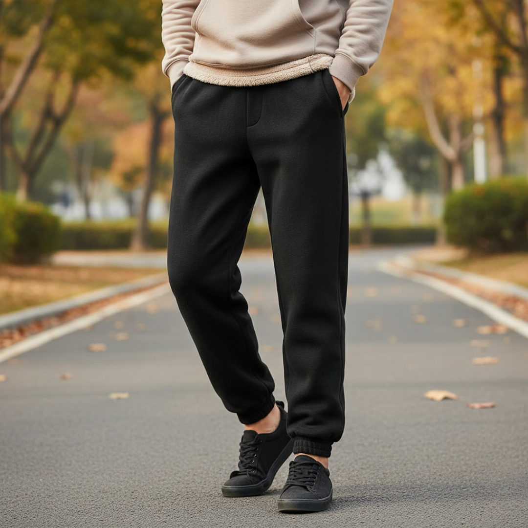 Fleece Joggers – ThermoSoft Unisex Winter Trousers with Warm Lining