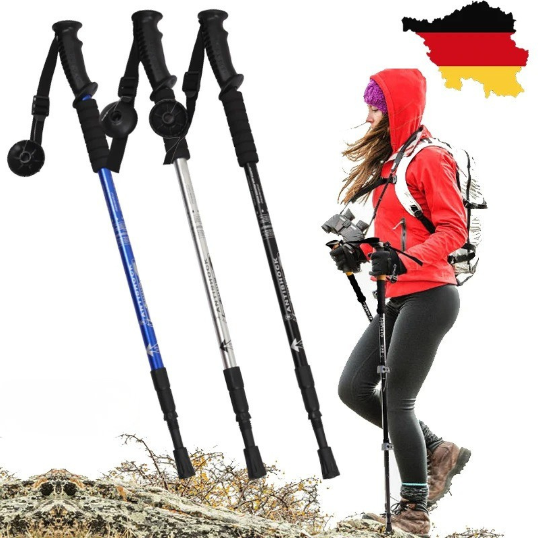 Nordspur | PeakStride Foldable Shock Absorbing Trekking Pole