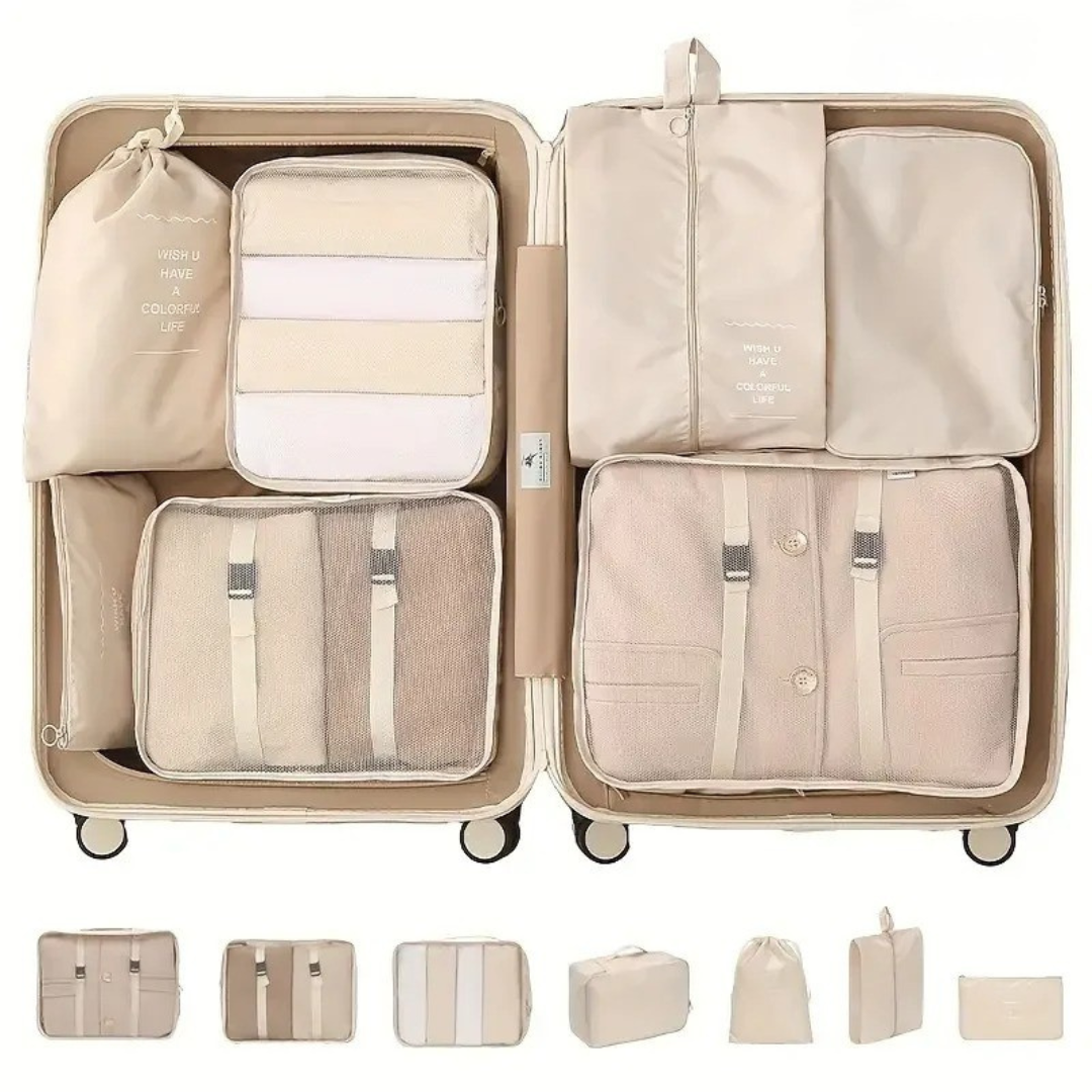 Nordspur | Packoria Seven Piece Packing Cube Set