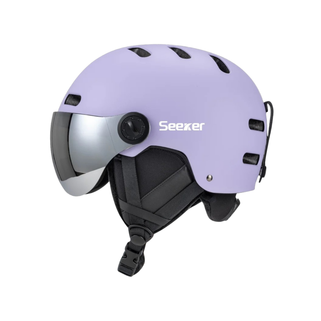Ski Helmet with Visor – AlpenGuard