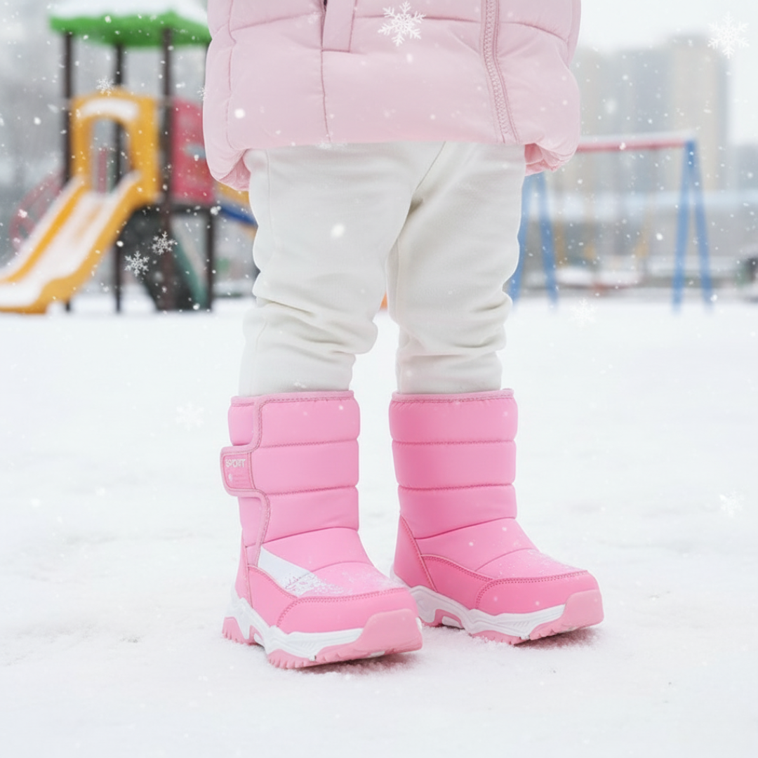 Baby Winter Boots – SnowPaw Children’s Mid-Calf Anti-Slip Shoes