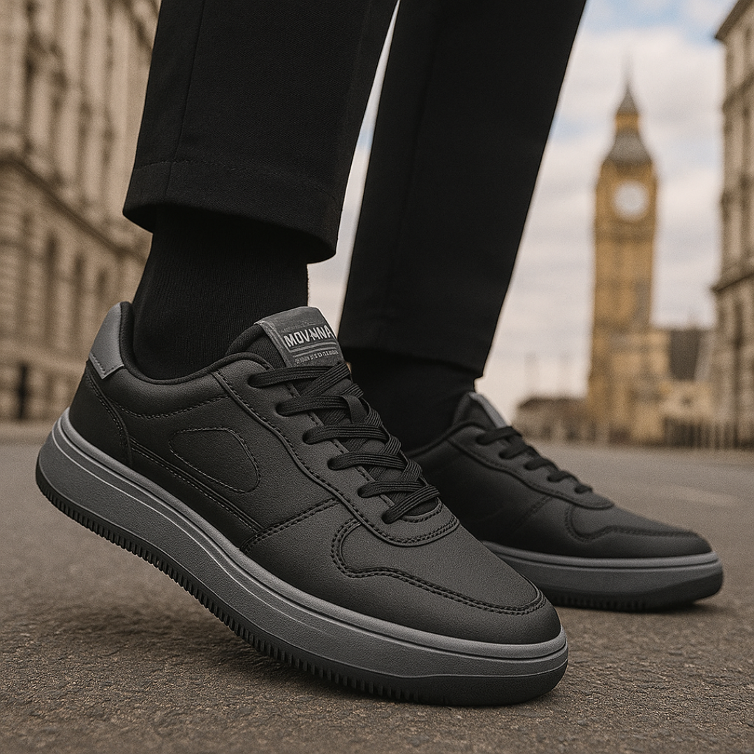 Leather Sneakers β Serata Luxe Trainers