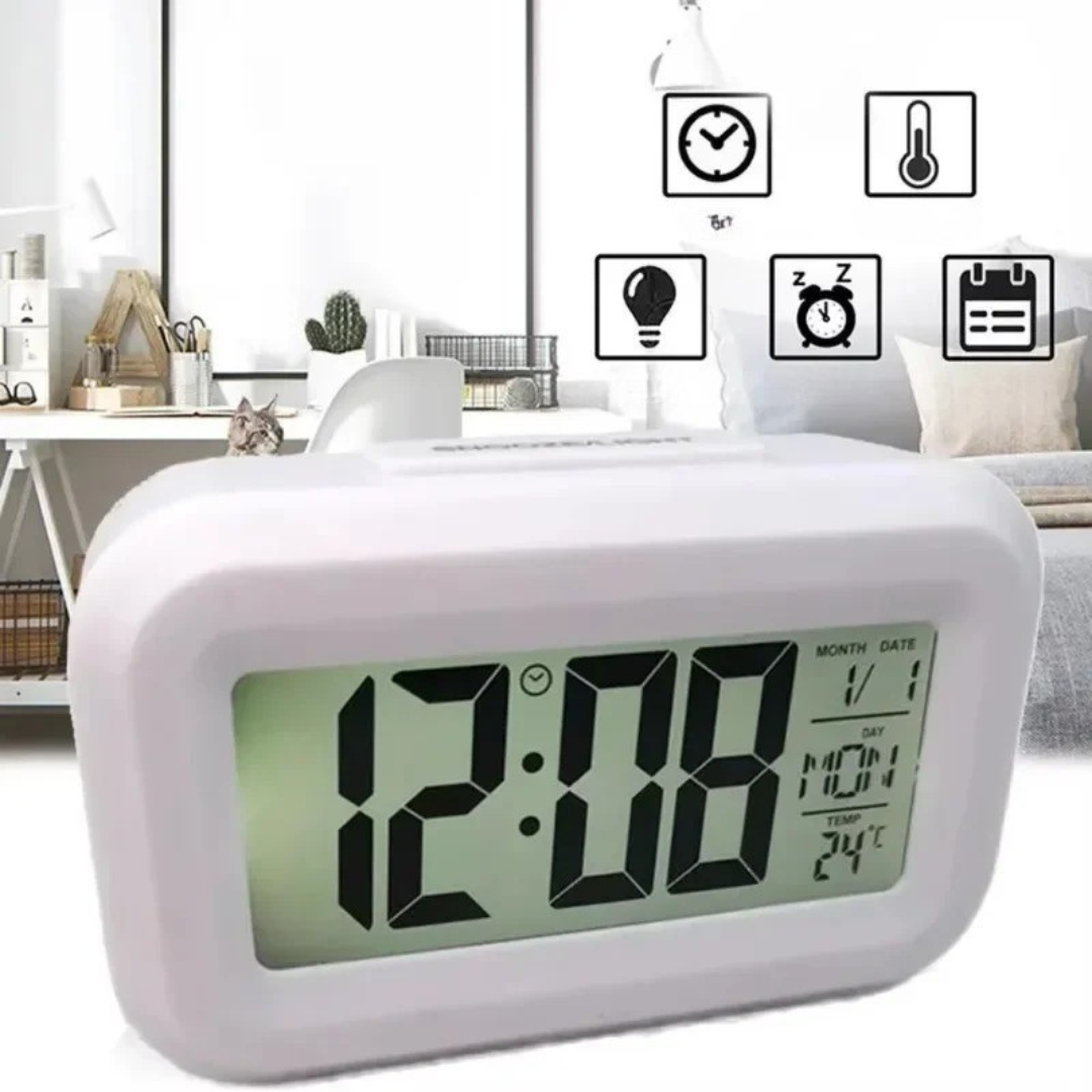 Nordspur | Lumiclock Compact LED Digital Alarm Clock