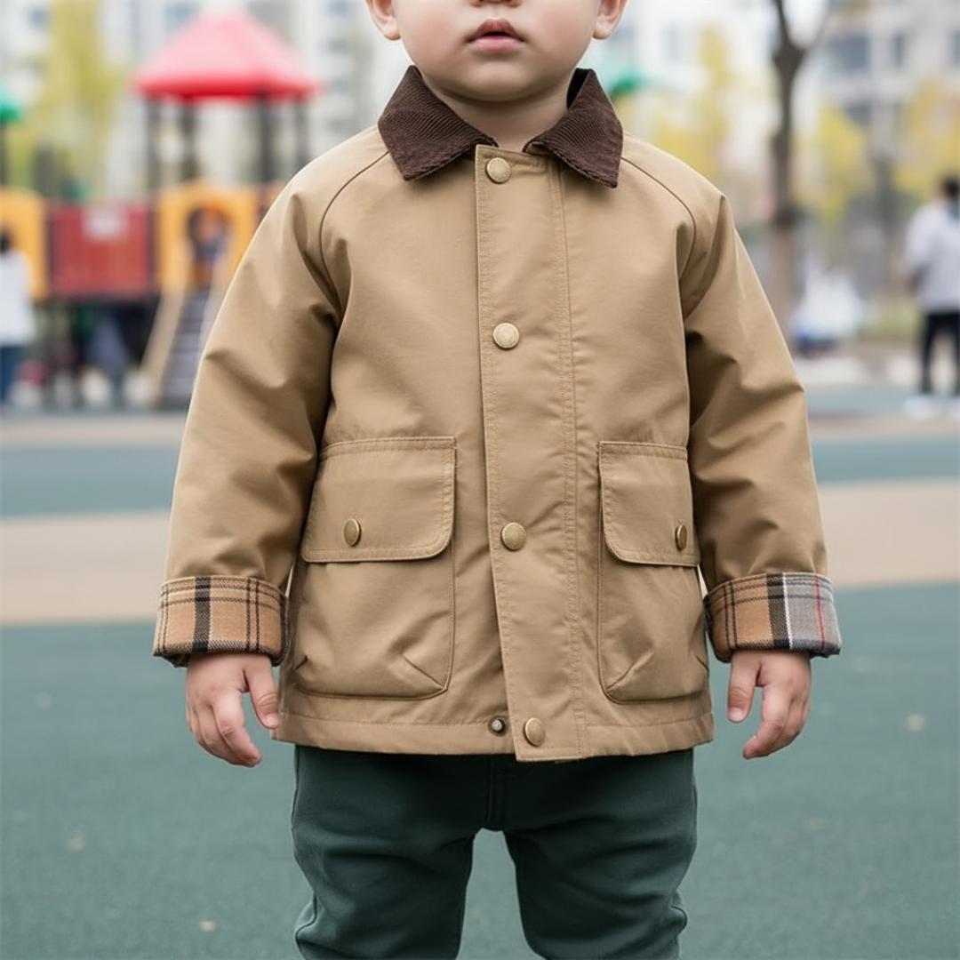 Baby Jacket – LittleGent Children’s Smart Cotton Pocket Coat
