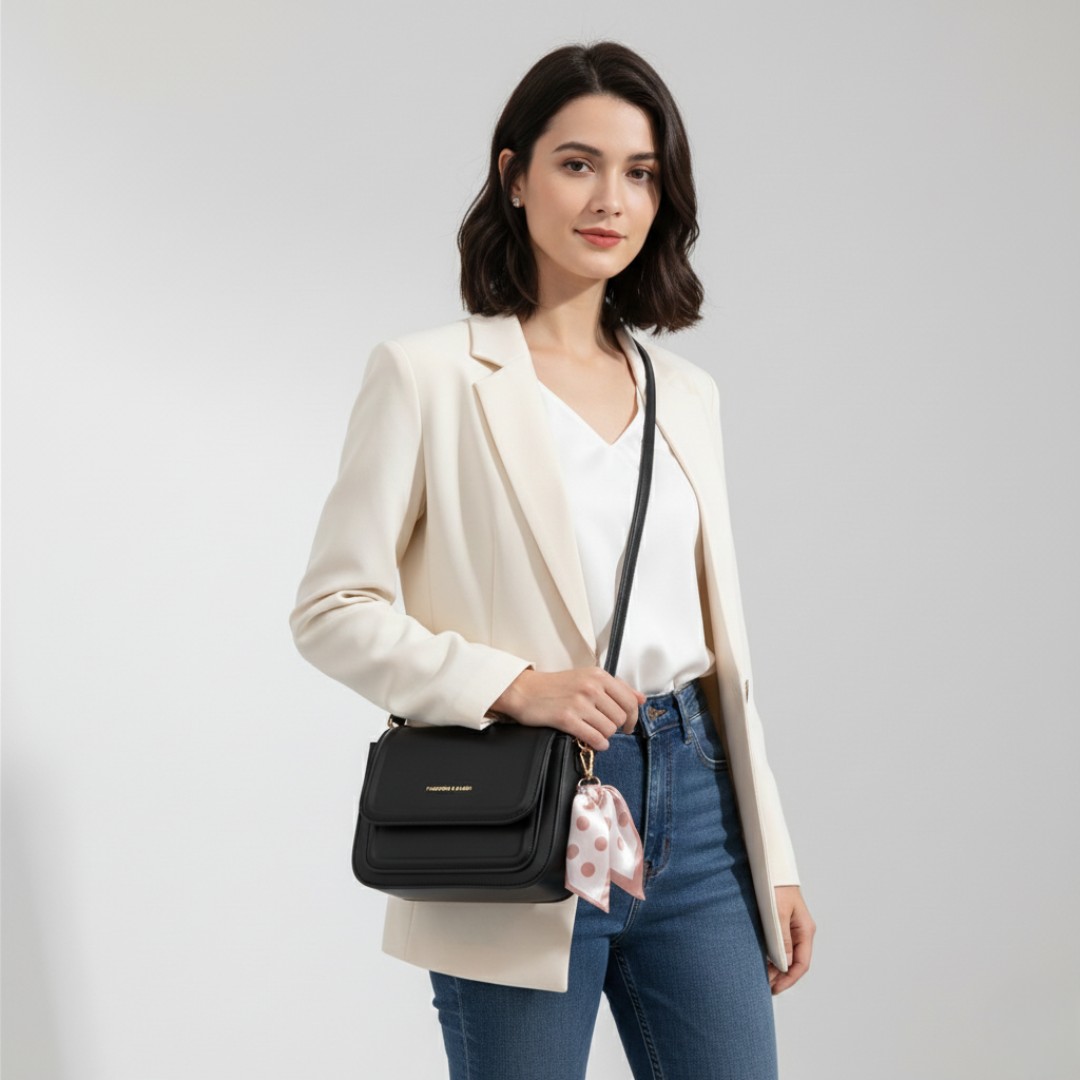 Nordspur | Small Square PU Shoulder Bag