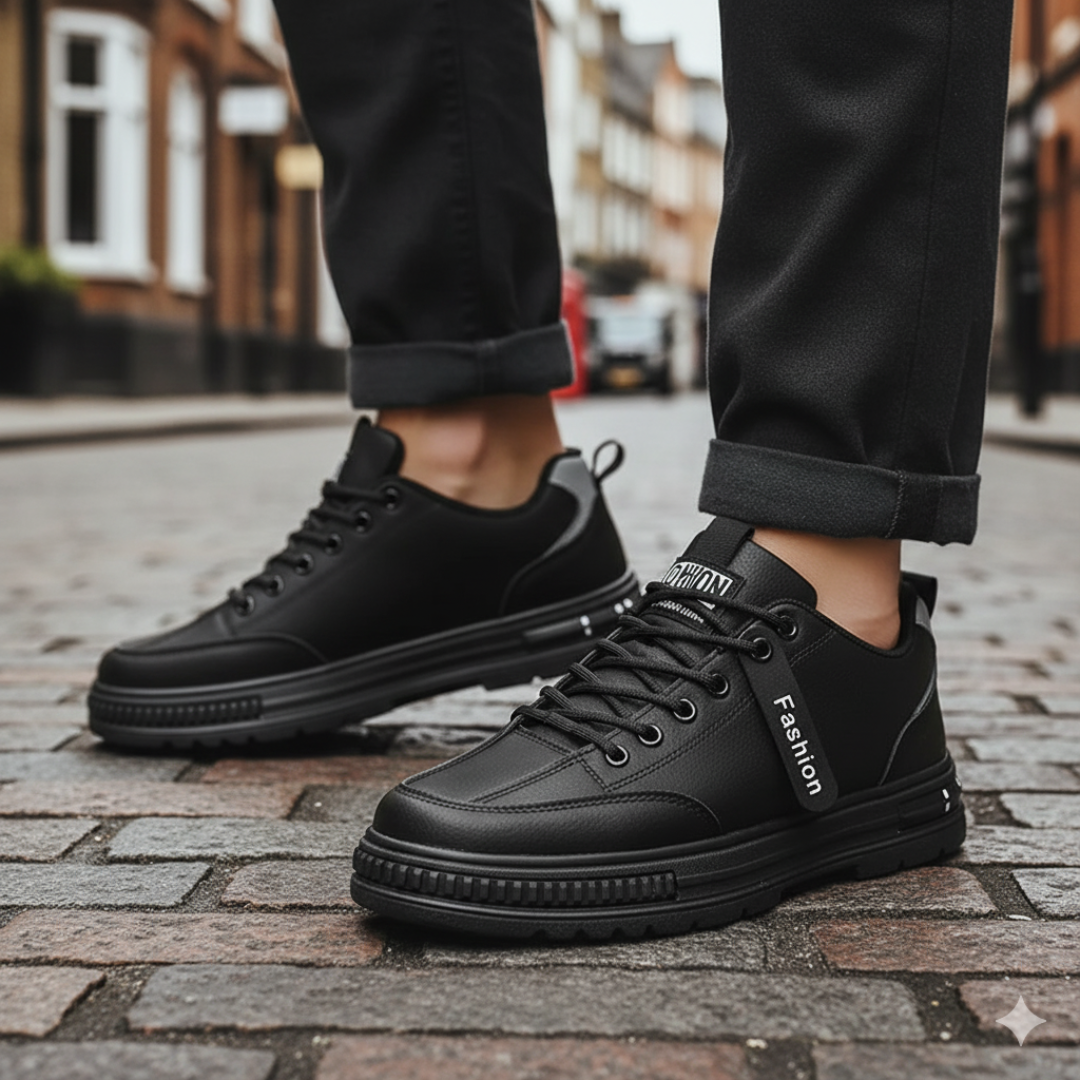 Menβs Orthopedic Non-Slip Walking Shoes β Pluvin Comfort Sneakers