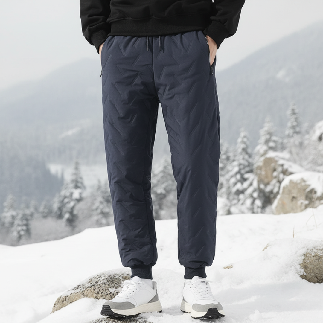 Fleece Joggers – StormShield Thermal Lined Winter Trousers for Men